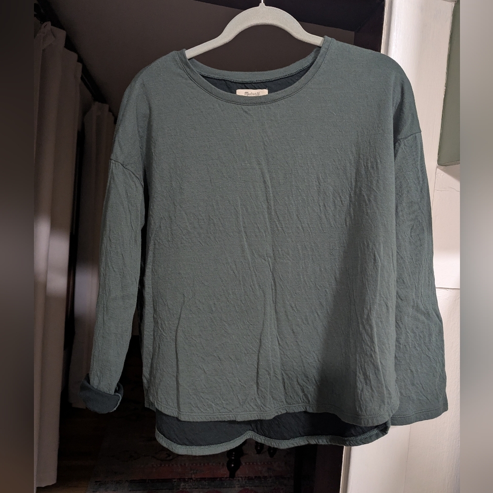 Madewell - Forest Green - Double-Faced Tee